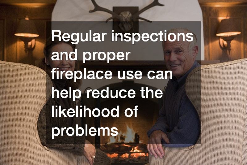 elderly couple sitting by the fireplace